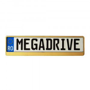 SUPORT NUMAR INMATRICULARE MEGA DRIVE GOLD 1 BUC - Img 2