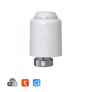 Termostat inteligent pentru calorifer, wifi, android ios, control vocal alexa, programabil - Img 3