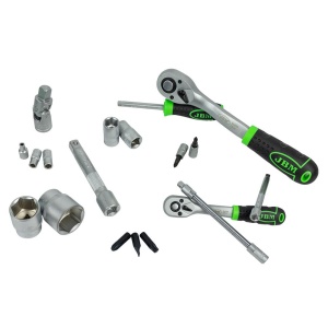TRUSA DE TUBULARE HEXAGONALE CU 94 PIESE 1/2 SI 1/4 INCH - Img 8