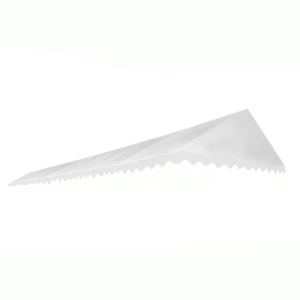 Acoperis pentru cort de 12x6x2.6/3.7 metri, ignifugat, 480 g/mp, prindere scai, pvc, alb - Img 3