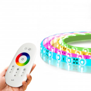 Banda LED RGB - "MagicControl" - 5 m - peste 100 de programe, telecomandă tactilă - IP65 - Img 1