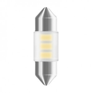 BEC AUXILIAR CU LED 12V (C5W 31mm) WHITE 6000K BLI 1 BUC OSRAM - Img 2