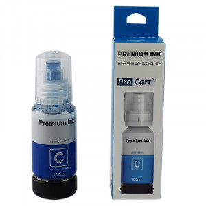 Cerneala compatibila premium epson l103 ecotank, flacon xxl 100 ml culoare cyan - Img 3