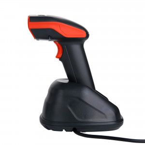 Cititor coduri de bare 2d wireless, raza 400 m, usb, suport andocare, bp - Img 7