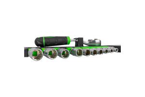 CLICHET CU 72 DINTI 1/4' CU SET TUBULARE HEX. - Img 2