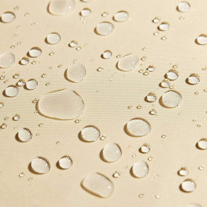 Copertina protectie uv, parasolar 3x3 m, forma patrata, material impermeabil, bej - Img 4