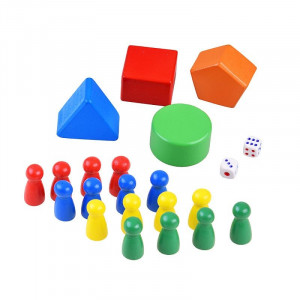 Cub activitati educative copii, 8 in 1, ceas, labirinturi, abac, forme geometrice, multicolor, lemn - Img 20