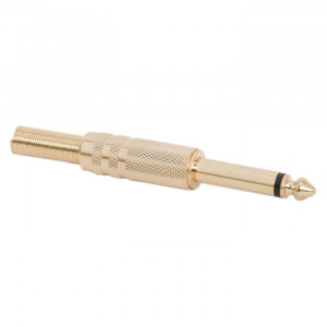 Fisa JACKplacat cu aurmono • 6,3 mm - Img 1