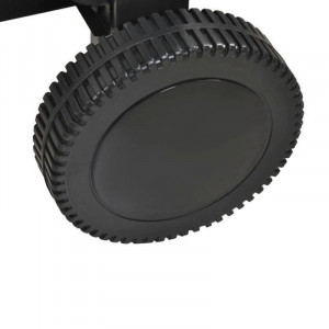 Gratar bbq pe carbune, capac rabatabil cu termometru, roti transport, 115x46x106 cm, grill 61.5x46x51 cm - Img 13