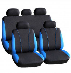 Huse universale pentru scaune auto - albastre - CARGUARD - Img 1