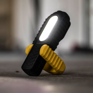 Lampă de lucru COB LED, 2 în 1, cu acumulator PHENOM - Img 1
