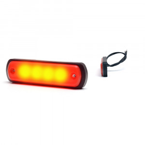 LAMPA GABARIT LED 1342 W189N, 12V-24V, POZITIE ROSU WAS