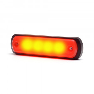LAMPA GABARIT LED 1342 W189N, 12V-24V, POZITIE ROSU WAS - Img 2