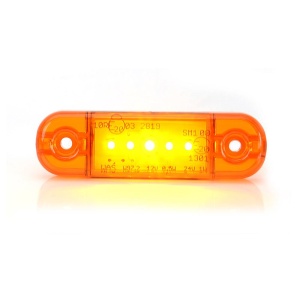 LAMPA GABARIT LED 711 W97.2, 12V-24V, POZITIE PORTOCALIU WAS - Img 16