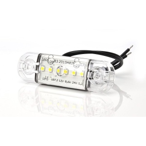 LAMPA GABARIT LED 713 W97.2, 12V-24V, POZITIE ALB WAS - Img 17