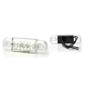 LAMPA GABARIT LED 716 W97.3, 12V-24V, POZITIE ALB WAS - Img 14