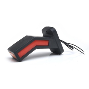 LAMPA GABARIT LED CU BRAT 1167L W168.2, 12V-24V, POZITIE ALB / ROSU / PORTOCALIU STANGA WAS - Img 11