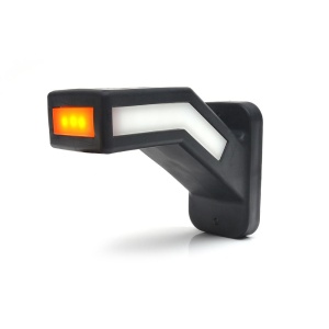 LAMPA GABARIT LED CU BRAT 1167P W168.2, 12V-24V, POZITIE ALB / ROSU / PORTOCALIU DREAPTA WAS - Img 15