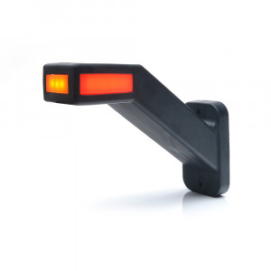LAMPA GABARIT LED CU BRAT 1171L W168.4, 12V-24V, POZITIE ALB / ROSU / PORTOCALIU STANGA WAS - Img 2