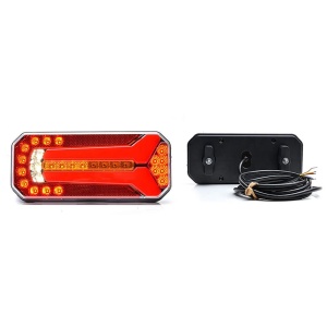 LAMPA MULTIFUNCTIONALA SPATE LED DINAMIC 1123 DD L/P C W150DD, 12V-24V, 5 FUNCTII WAS - Img 14