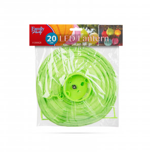 Lampion LED - Verde - 2 x AAA - Img 3