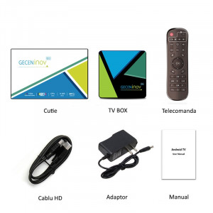 Mini pc quad core 64 bit, 4 gb ram, 32 gb, 5g, usb, tv box 4k, android 10, bluetooth, hdmi - Img 13