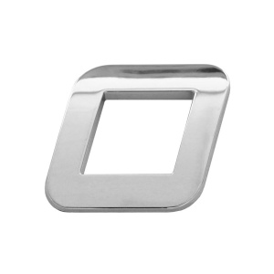 ORNAMENT AUTO 3D. LITERA O. 26 MM. CROMAT - Img 6