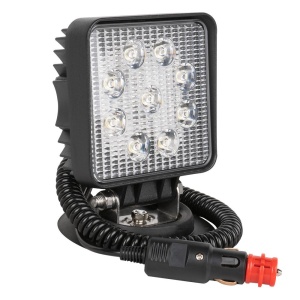 PROIECTOR DE LUCRU CU LED. PATRAT. LUMINA CONCENTRATA. BAZA MAGNETICA - Img 3