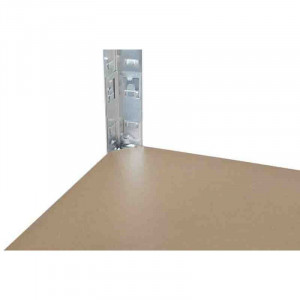 Raft metalic pentru depozitare, structura 4 nivele, sarcina per raft 175 kg, 150x75x30 cm - Img 7