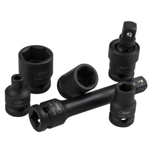 SET 13 PIESE. TUBULARE DE IMPACT DE 1/2` HEX. + ADAPTOR - Img 7