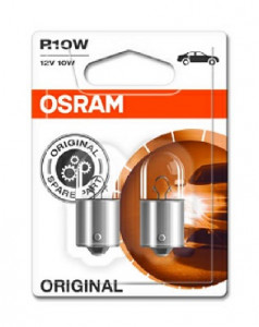 SET 2 BECURI 12V R10W ORIGINAL BLISTER OSRAM - Img 1