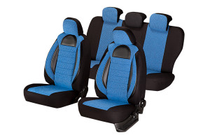 SET HUSE SCAUN RACING ALBASTRU - Img 1