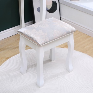 Set masa de toaleta 140x80x40 cm, oglinda si scaun incluse, 5 sertare - Img 15