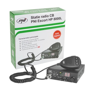 STATIE RADIO CB PNI ESCORT HP 8000L 12V 4W CU ASQ REGLABIL, FUNCTIE LOCK, MUFA DE BRICHETA INCLUSA - Img 14