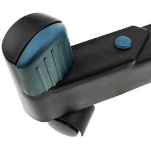 Suport mobil pentru unitate pc, ajustabil 8-25 cm, 4 roti pivotante, negru - Img 6