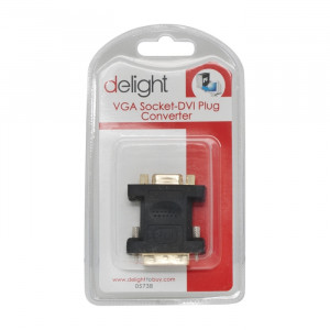 Adaptoare VGA / DVIsoclu VGA–fisa DVIplacat cu aur - Img 3