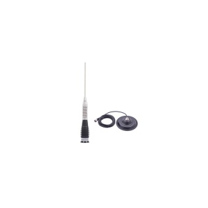 ANTENA RADIO CB MEGAWAT ML100 BLACK CU MAGNET INCLUS - Img 2