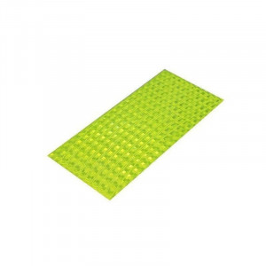 Banda reflectorizanta autoadeziva, pentru biciclete, 20.5x0.8 cm, siguranta si vizibilitate culoare produs galben