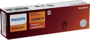 BAX 8.5D/2 GREY PHILIPS (SET 10 BUC) - Img 1