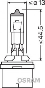 BEC 12V H27/1 27 W ORIGINAL OSRAM - Img 2