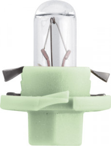 BEC BORD BAX 8.4D SOCLU LIGHT GREEN 12V 2W SET 10 buc PHILIPS - Img 2
