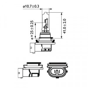 BEC FAR H9 PGJ19-5 65W 12V VISION PHILIPS - Img 3