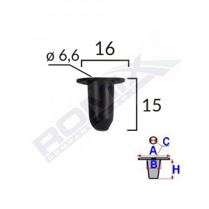 CLEMA FIXARE PRAG PENTRU VW SET 10 BUC - Img 1