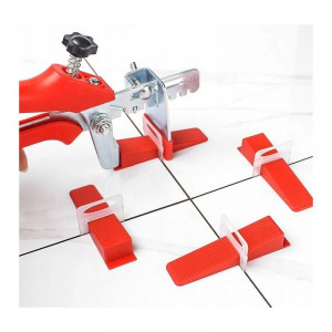 Cleme nivel placi gresie, 1 mm, set 100 bucati - Img 5