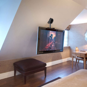 Delight - Suport - consolă TV cu fixare pe tavan 360° - 32” - 55" - Img 2
