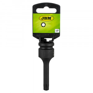 DIN TRUSA 52340 - SET 8 IMBUSURI DE IMPACT TORX LUNGI DE 1/2` -DEFECT T40 JBM - Img 2