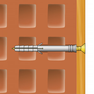 HANDY - Diblu + şurub - 10 x 80 mm- 10 buc. / pachet - Img 2