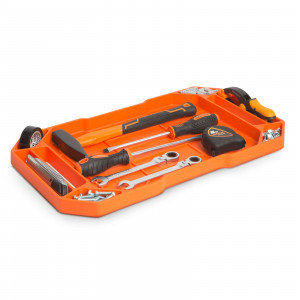 HANDY - Tavă cauciuc pentru unelte, cu compartimente şi mâner - 53 x 29,5 x 3,5 cm - Img 3