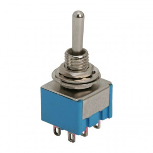 Intrerupatoare cu brat2 circuit3A-250VON-OFF-ON - Img 1