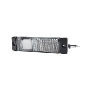 LAMPA GABARIT LED 1237 W45NS, 12V-24V, POZITIE ALB WAS - Img 19